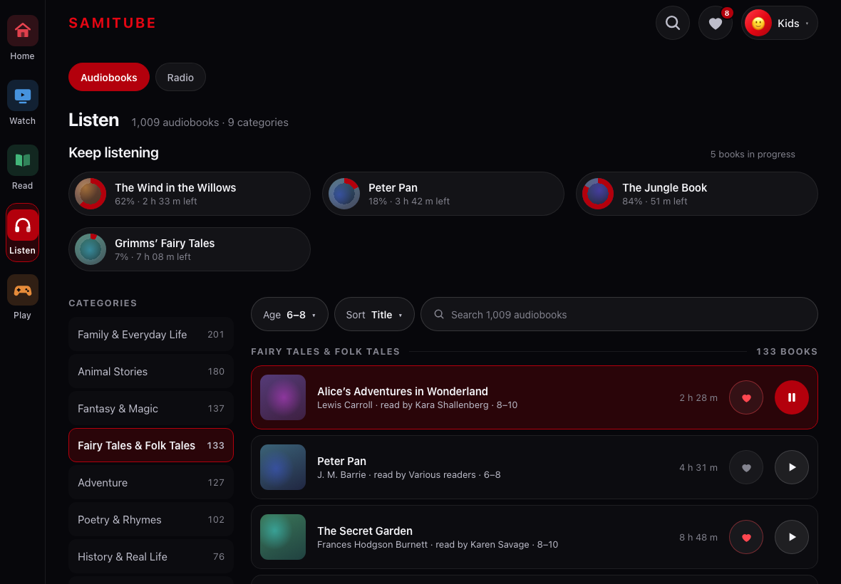 listen-browse screenshot