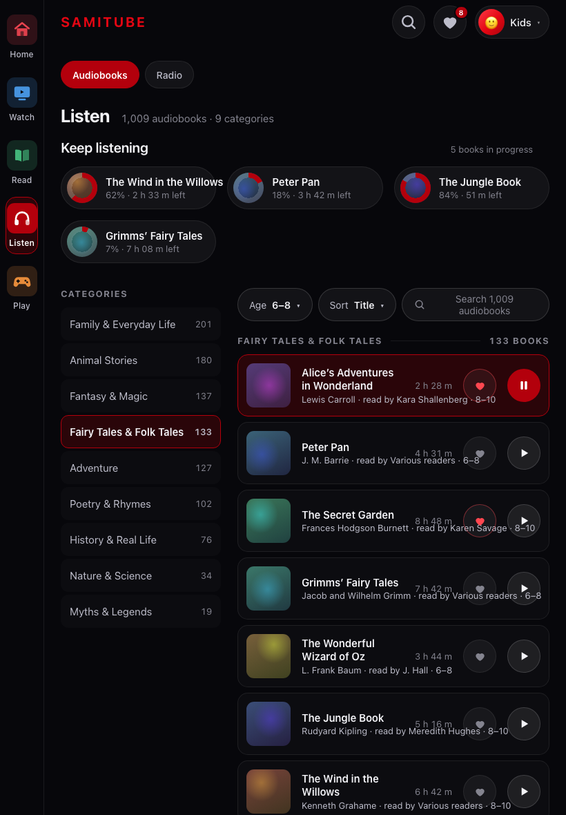 listen-browse screenshot