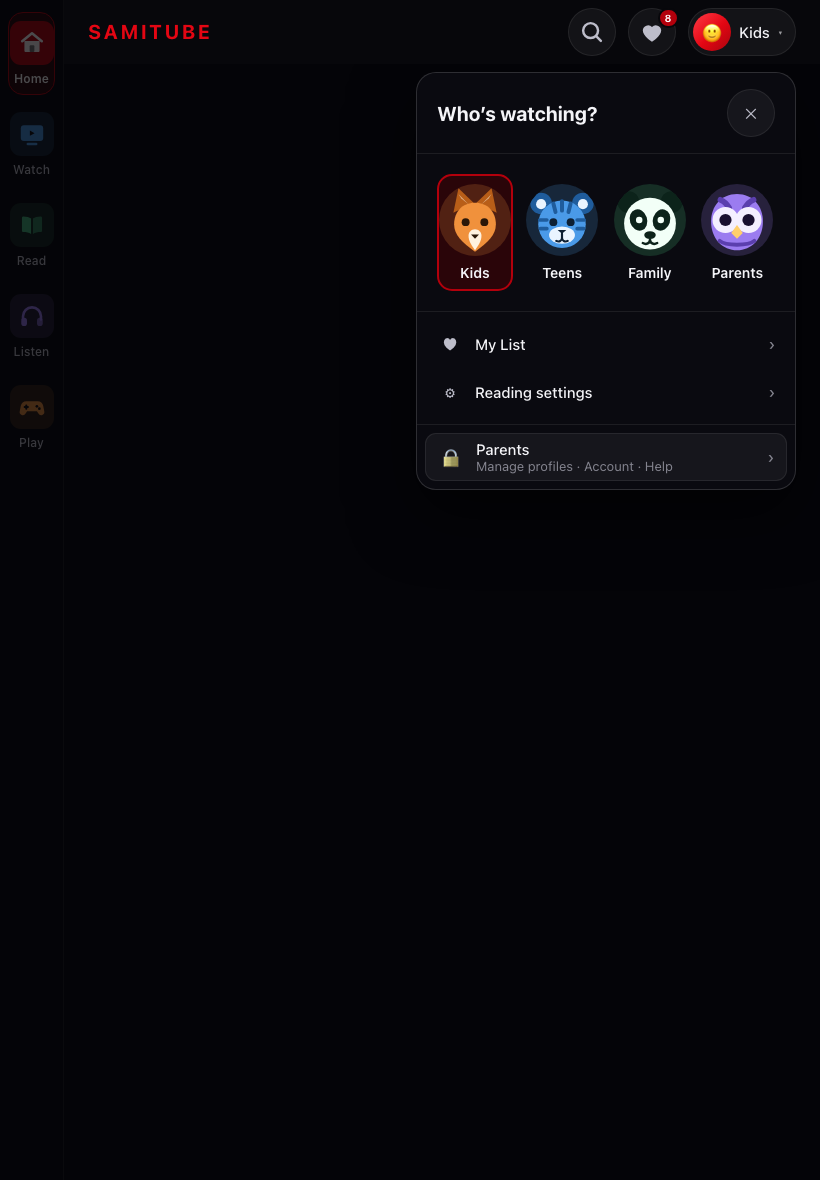 profile-switcher screenshot