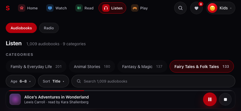 listen-browse screenshot