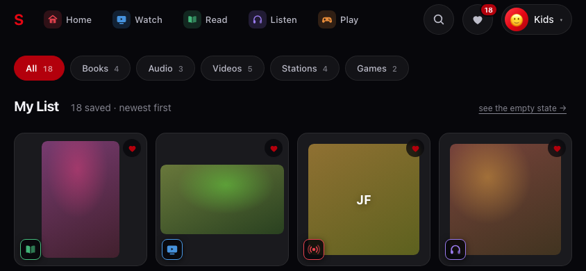 my-list screenshot