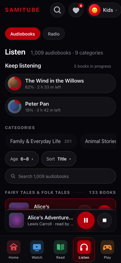 listen-browse screenshot