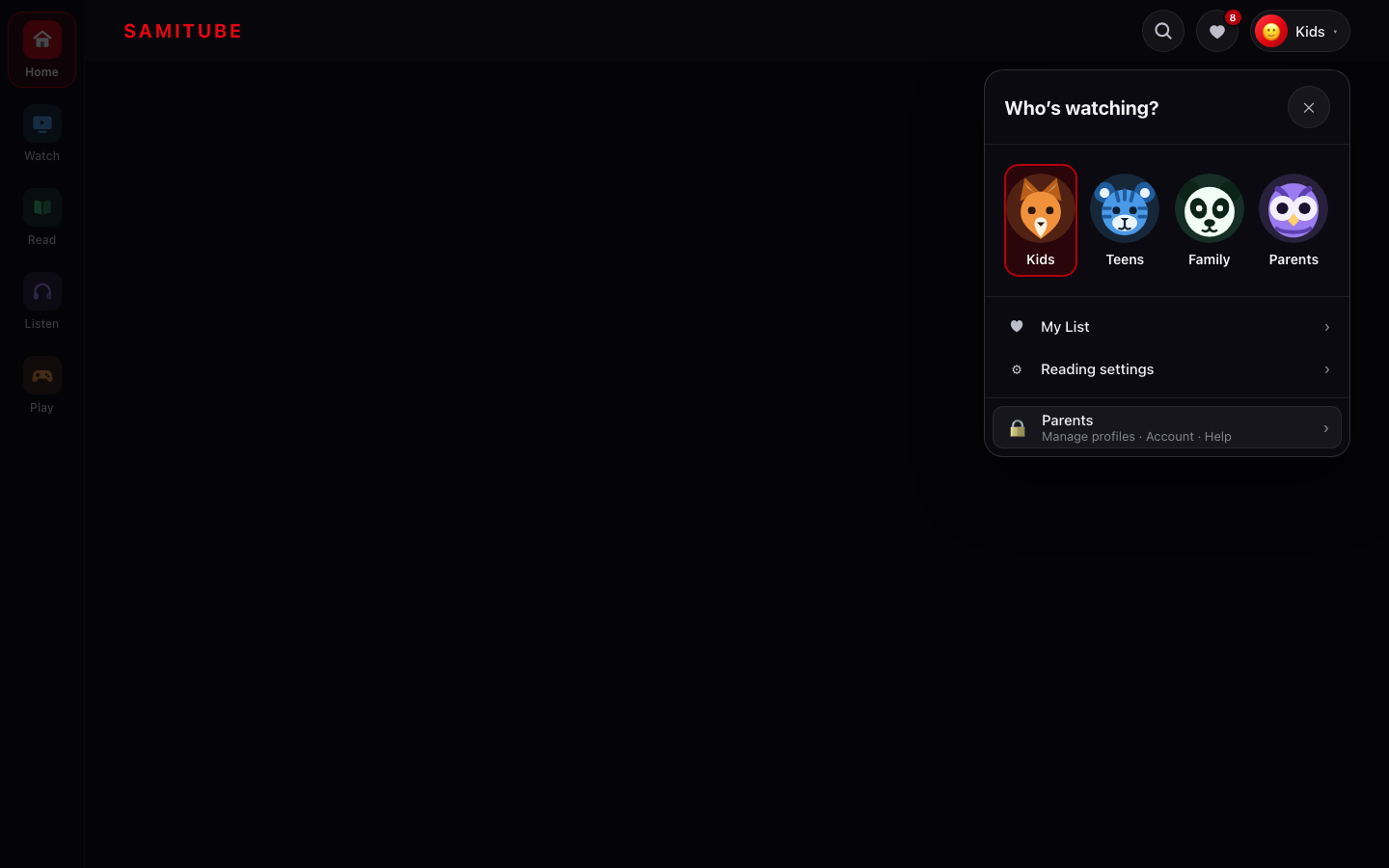 profile-switcher screenshot