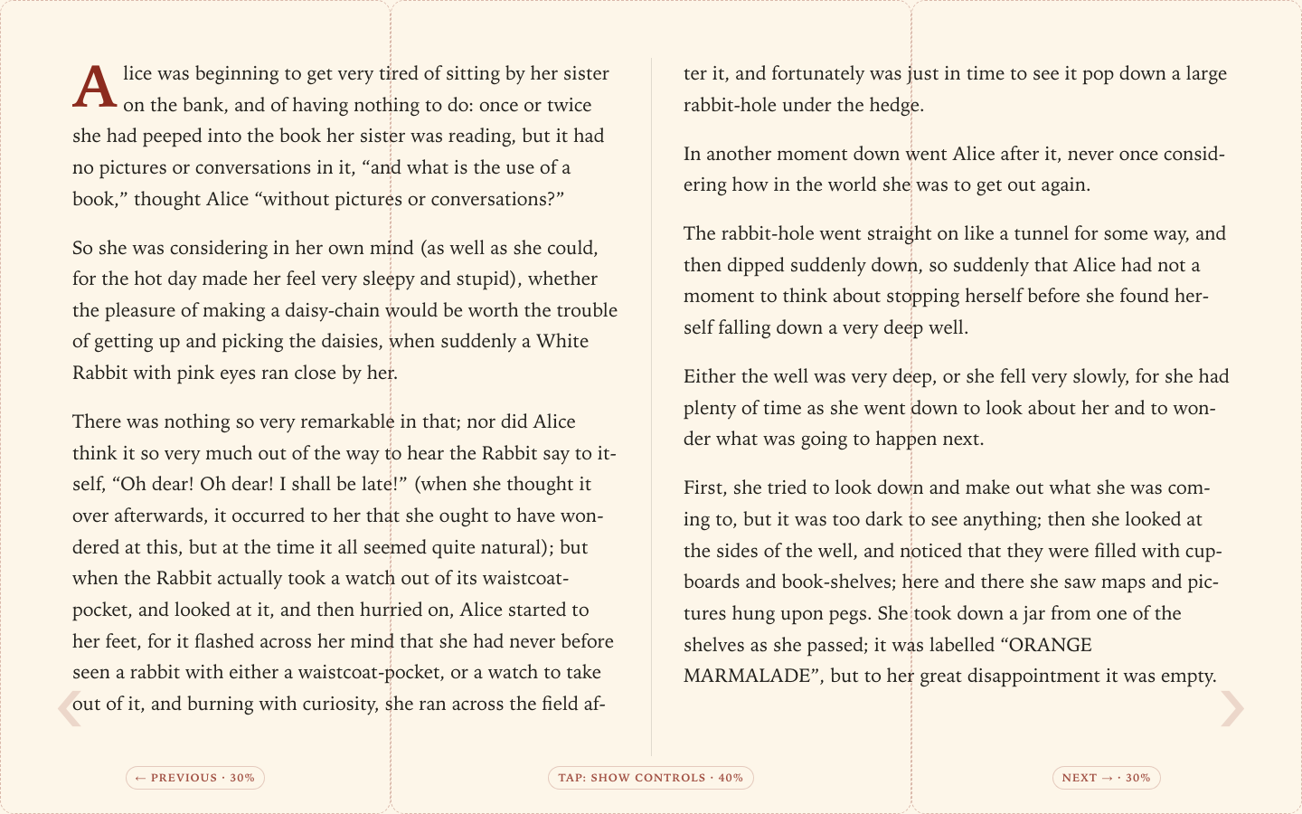 reader-fullscreen screenshot