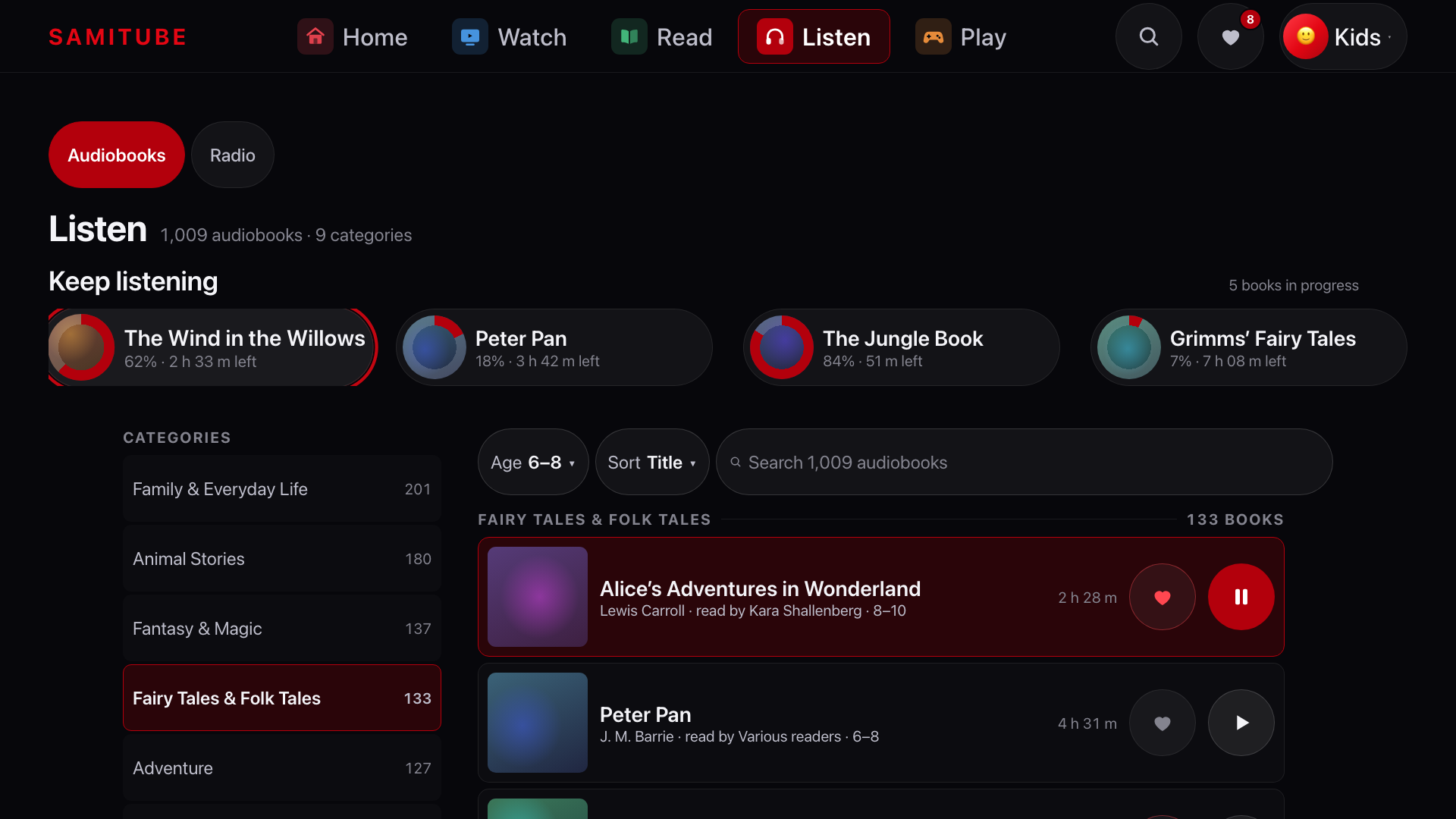 listen-browse screenshot